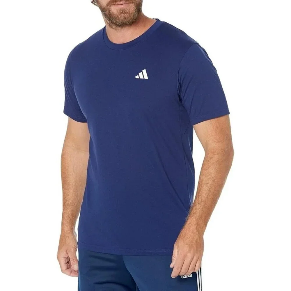 Adidas Men's Size M Navy Blue Regular Fit Active T-Shirt
